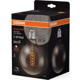 Smoke Design - Vintage LED-lamp - Rookgetint Glas - E27-voet