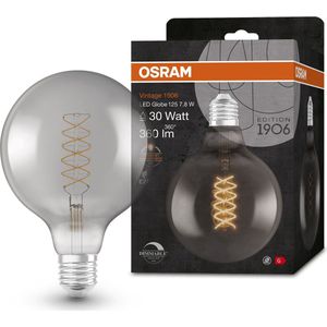 OSRAM 4058075761254 LED-lamp Energielabel G (A - G) E27 Globe 7.8 W = 30 W Warmwit (Ø x h) 124 mm x 124 mm 1 stuk(s)