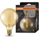 OSRAM 4058075761674 LED-lamp Energielabel F (A - G) E27 Globe 7 W = 48 W Warmwit (Ø x h) 124 mm x 124 mm 1 stuk(s)