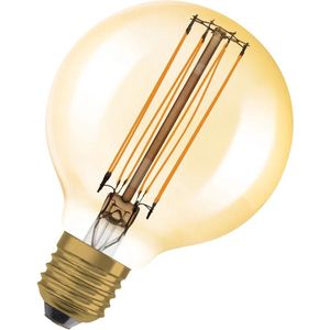 Osram E27 LED Globelamp | 5.8W Goud 2200K 220V 822 | 320° Ø80mm Dimbaar