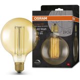 Osram LED lamp E27 | Globe G125 | Vintage 1906 | Goud | 2200K | Dimbaar | 5.8W (40W)
