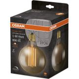 OSRAM Lamps 4058075761810 Vintage 1906 LED lamp, gold tint, 88W, 806lm, Gold