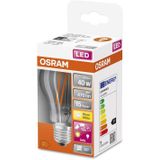 OSRAM 4058075761957 LED-lamp Energielabel F (A - G) E27 Peer 4.9 W = 40 W Warmwit (Ø x h) 60 mm x 60 mm 1 stuk(s)