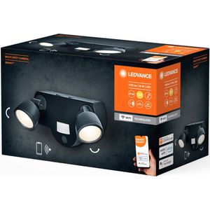 Ledvance - LED Buitenverlichting met sensor en camera 2xLED/8W/230V IP44 Wi-Fi