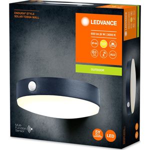 Ledvance- Solar LED Wandlamp met Sensor ENDURA STYLE LED/6W/3,7V IP44