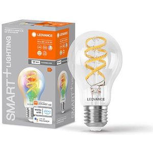 LEDVANCE 4058075777859 LED-lamp Energielabel F (A - G) E27 Ballon 4.8 W = 40 W Warmwit tot koudwit, RGB (Ø x h) 60 mm x 60 mm 1 stuk(s)