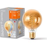 LED Lamp - Vintage Bolvorm - Goud - Dimbaar - E27 Voet - 8W