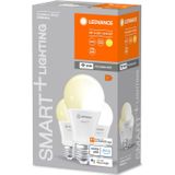 LEDVANCE Slimme LED lamp met WiFi technologie, E27-basis matte optiek ,Warm wit