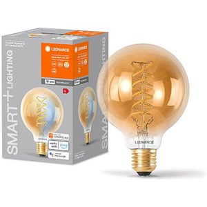 Ledvance SMART+ WiFi | E27 | Globe G95 | 2200-5000K | Goud | 650 lumen | 8W