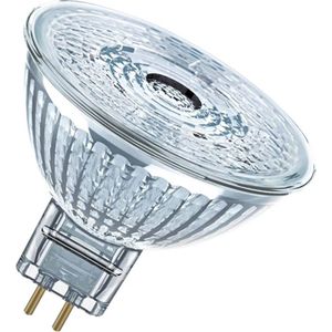 OSRAM Superstar reflectorlamp, GU5.3-basis helder glas ,Warm wit (27-K), 345 Lumen, substituut voor 35W-verlichtingsmiddel dimbaar, 1-Pak