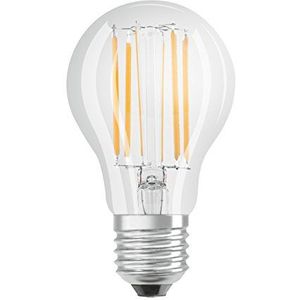 OSRAM LED lamp | Lampvoet: E27 | Koel wit | 4000 K | 7,50 W | helder | LED Retrofit CLASSIC A [Energie-efficiëntieklasse A++] | 6 stuks