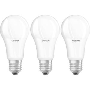 OSRAM LED lamp | Lampvoet: E27 | Warm wit | 2700 K | 13 W | mat | LED BASE CLASSIC A [Energie-efficiëntieklasse A+]