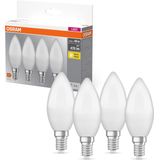 LED Lamp - Kaarsvorm - E14/B22d - Kwikvrij - Schokbestendig