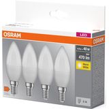 LED Lamp - Kaarsvorm - E14/B22d - Kwikvrij - Schokbestendig