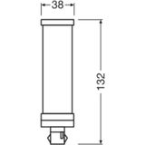 Ledvance - DULUXLEDT18EMV7W830 - LED Compacte Lamp - Wit - 7 W