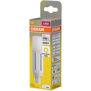 Osram - DULUX LED D26 VT EM 9,5W 830 G24D - LED Vervanging - G24d - 9,5W - 1080lm