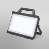 LED-spot Werklamp Value - Zwart - Kunststof - Met Oplaadbare Batterij