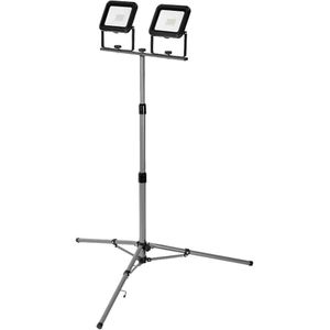 LED Worklight Value Tripod - Zwart - Aluminium - Met 2 LED Spots