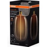 Osram - LED Lamp - Bruin - 14,5 cm - Dimbaar