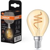 Osram - P40 - Led Lamp - Goud - E14 - 470 Lumen - Dimbaar