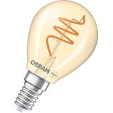 Osram - P40 - Led Lamp - Goud - E14 - 470 Lumen - Dimbaar