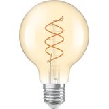 OSRAM Vintage 1906 Globe - LED-Lamp - Goudkleurig Glas - Dimbaar - E27 Fitting