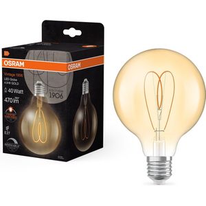 Osram - G95 - LED Lamp - Goud - 9,5 cm - Dimbaar - 4,9W