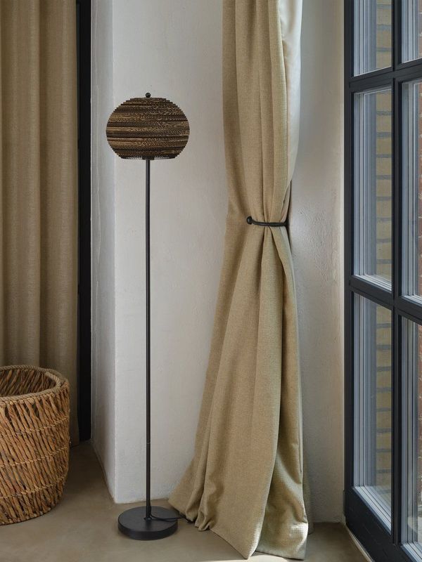 LEDVANCE - Decor Cardboard Ball - Vloerlamp - Bruin - 1600 mm Hoogte - E27 Fitting