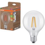 Osram - G95 Bollamp - Transparant - 9,5 cm - 5W - Warm Wit