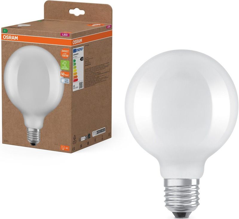 Osram - G125 - Bollamp - Helder Wit - 11,6W - 2452 Lumen