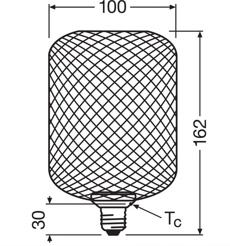 Osram - Pucc - Led Lamp - Goud - 300 Lumen - 3,5W