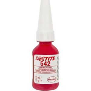 Loctite Schroefdraadborgmiddel 542 - 10ml