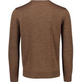 Maerz - V-hals Trui - Bruin - Merinowol