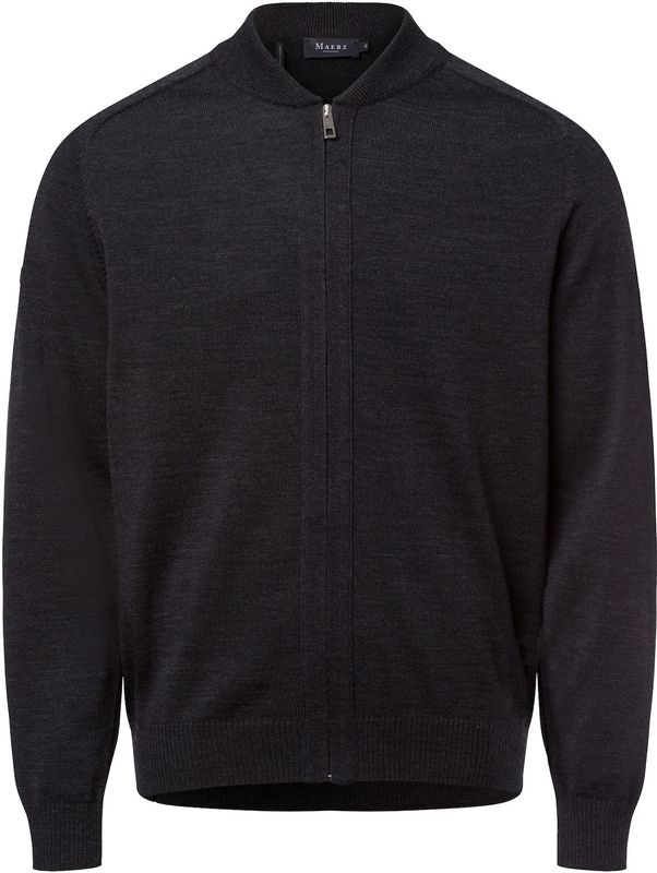 Maerz - Vest - Antraciet - 100% Merinowol