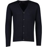 Maerz - Vest - Donkerblauw - Effen - Wol