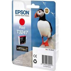 Epson T3247 14ml Rood inktcartridge