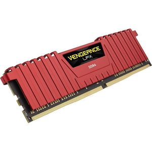 Corsair Vengeance LPX 32GB (2x16GB) DDR4 2666MHz C16 XMP 2.0 High Performance Desktop werkgeheugenkit, rood