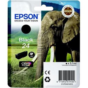 Epson Elephant C13T24214012 inktcartridge 1 stuk(s) Origineel Normaal rendement Zwart
