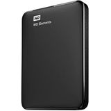 WD - Elements Portable - Externe Harde Schijf - Zwart - 1.50 TB
