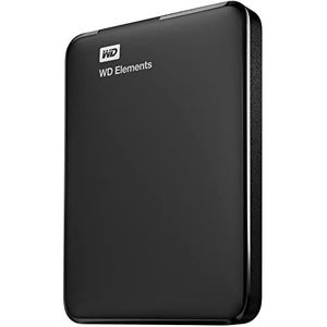 WD - Elements Portable - Externe Harde Schijf - Zwart - 1.50 TB
