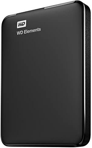WD - Elements Portable - Externe Harde Schijf - Zwart - 1.50 TB