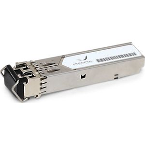 Grafenthal Transceiver X120 1G SFP LC SX 550M 850NM MMF, Zendontvangers, Zilver