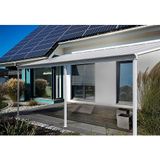 HOME DELUXE Terrassenüberdachung SOLIS - 495 x 303 x 226 / 278 cm Weiß