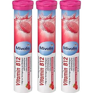 Mivolis Vitamine B12 bruistabletten 5 stuks (5 x 20 tabletten)