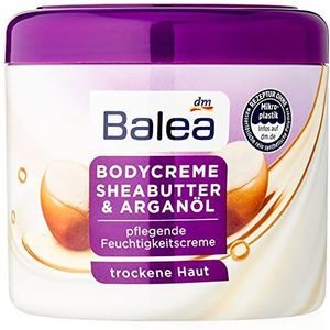 Balea Bodycreme Sheaboter met waardevolle arganolie voor droge huid (500 ml)