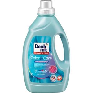 Denkmit Vloeibaar Mild Wasmiddel Lotion Colour & Care - 1,5 L