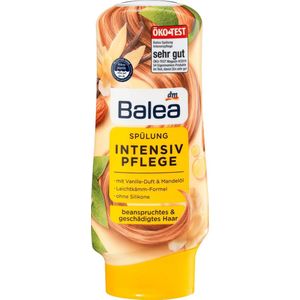 DM Balea Conditioner intensieve verzorging - Voor gestrest en beschadigd haar - Met vanille geur & amandelolie - Zonder siliconen (300 ml)