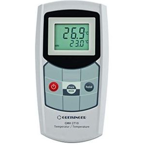 Greisinger GMH2710-I Temperatuurmeter -70 - +250 °C Sensortype Pt1000 IP65, Conform HACCP, Contactmeting, Stof- en spatwaterdicht (IP54)