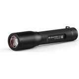 Ledlenser P3R Mini led-zaklamp, 140 lumen, focus, oplaadbaar, bereik tot 100 m, bereik tot 6 uur, met lithiumbatterij, laadstation en polsband meegeleverd