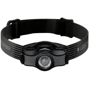 Ledlenser MH5 oplaadbare hoofdlamp, zwart en grijs